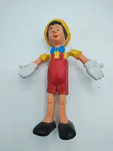  Disney Pinocchio Rubber Boy Figure D41 Vintage Classic Collectable - Picture 1 of 7