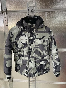 Pulse Snowboard Jacket - Youth Boys XL - Black & Grey Camo - Ski Winter Snow - Picture 1 of 7