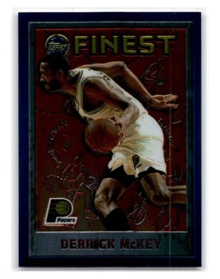 1995-96 Topps Finest - #228 Derrick McKey - Image 1 of 2