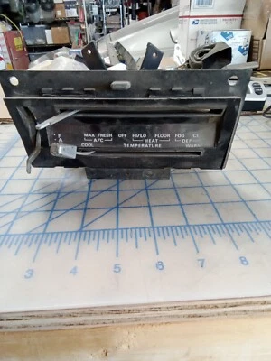 1969 70 Mustang Mach 1 Grande Shelby Cougar Xr7 ORIG A/C HEATER CONTROLS PANEL 2 - Image 1 of 4