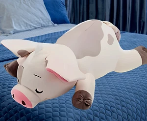 Disney Moana Pua Pig Cuddleez Plush Pua Large 23" Laying Stuffed Animal Soft Toy - Picture 1 of 15