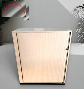 Steelcase Sideboard Schrank Aktenschrank Ahorn 3-OH 100x117 Büromöbel sb0432 - Bild 1 von 3