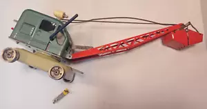 Altes Blechspielzeug Bagger Vintage für Sammler und Bastler nicht Komplett - Bild 1 von 7