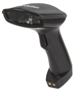 Manhattan Wireless Linear Handheld CCD Barcode Scanner, Bluetooth, 500mm Scan De - Bild 1 von 6