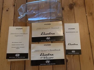 2000 Hyundai Elantra Owners Manual Great Condition Part #08010-29000 - Picture 1 of 4