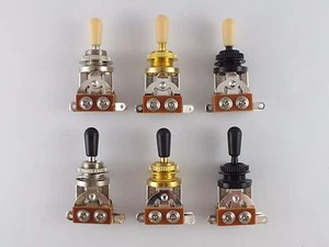 3 WAY TOGGLE SWITCH for Epiphone LP SG in 3 COLOURS + 2 choices of tip colour - Picture 1 of 7