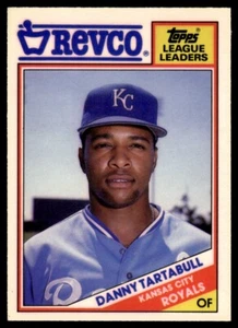 1988 Topps Revco League Leaders DANNY TARTABULL #26 Kansas City Royals - Picture 1 of 2