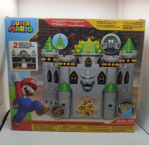 Nintendo Super Mario Deluxe Playset Bowser Castle Brand New Opened Box - Picture 1 of 17