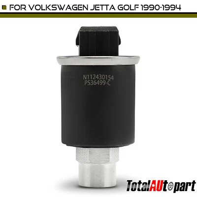 Nuevo interruptor de aire acondicionado trinario para Volkswagen Jetta Golf 1990 1991 1992-1994 gas diésel Foto 1 de 4
