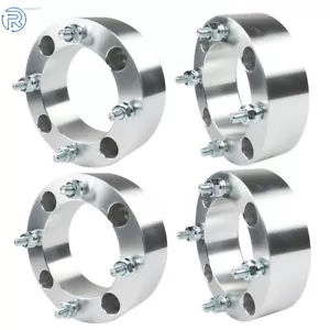 For Can-Am Outlander Renegade 4×137 2" 110mm M10×1.25 4Pcs Silver Wheel Spacers - Picture 1 of 8