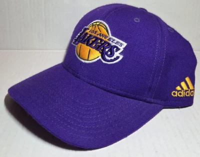 Adidas NBA Los Angeles Lakers 2012 Gorra Gorra Años 90 Y2K EE. UU. Deportes LA Champions OG Foto 1 de 4