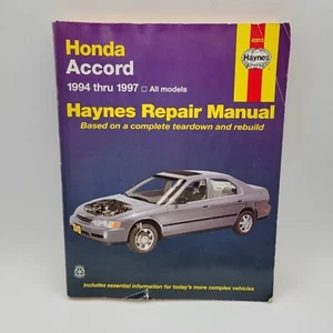 Honda Accord 1994-1997 Haynes Repair Manual Based On Complete Teardown & Rebuild - Picture 1 of 6