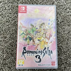 Romancing Saga 3 Nintendo Switch English Subbed New Sealed - Picture 1 of 3