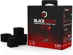 4 KG Premium Shisha Kohle Naturkohle Kokosnuss & BBQ-Hochwertige Kokos Coal-NEU - Bild 1 von 7