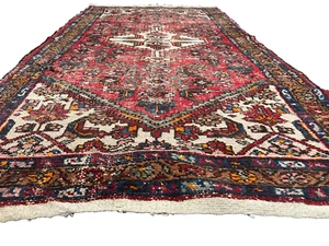 Schöner Handgeknüpfter Orientteppich Hamadan 210x107 cm carpet rug - Bild 1 von 15