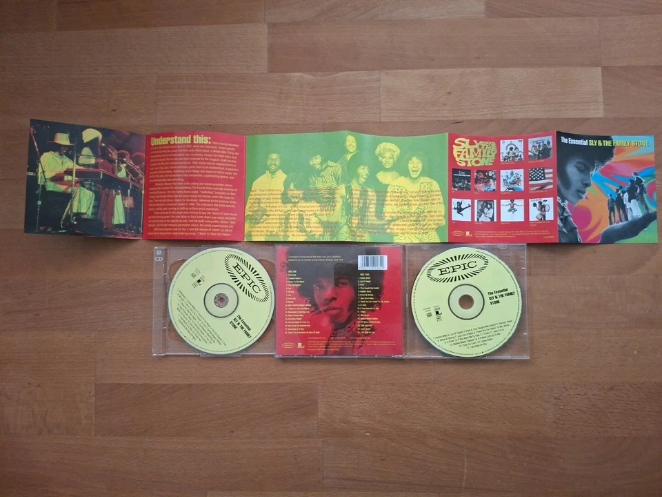 2-CD-Set SLY & THE FAMILY STONE The Essential SONY 2003 alle35 Greatest Hits rem - Bild 1 von 1