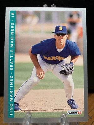 1993 Fleer  #310 Tino Martinez - Seattle Mariners - Image 1 of 2