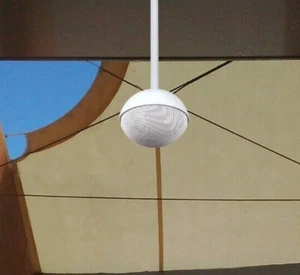 OWI 5" Hanging Pendant Speaker 70v/8ohm Black 360 degree Dispersion 4 tweeters - Picture 1 of 3