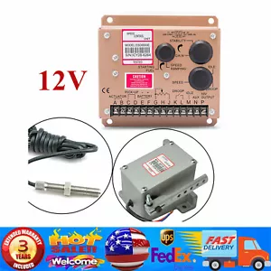 Alternatore Generatore Governatore Attuatore ADC120-12V ESD5500E MSP6729 Sensore Velocità! - Foto 1 di 10