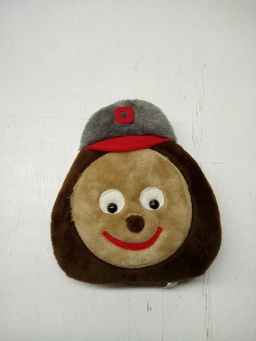 Brutus The Buckeye Vintage Plush Sheram Puppets 1978 Made in USA Cover