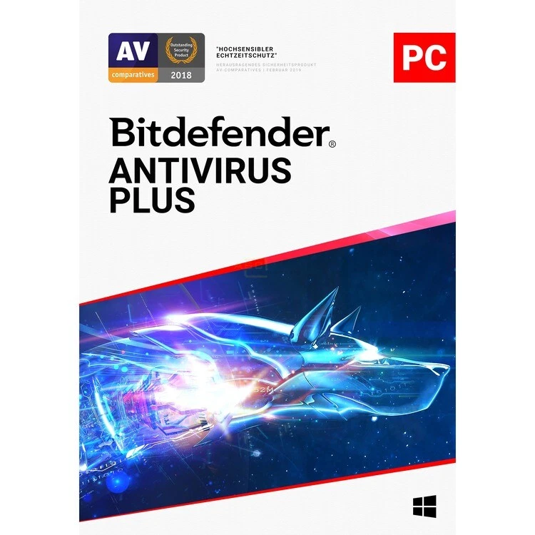 Bitdefender Antivirus Plus 2025 1, 3, 5 PC 1, 2 Jahre ESD-Key per eMail - Bild 1 von 4