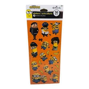 Adesivi Hallmark MINIONS L'ASCESA DI GRU 2 fogli 36 pezzi sigillati - Foto 1 di 2