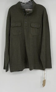 Method Mens Pine Heather Cotton Blend Long Sleeve Pullover Sweater Size Large - Picture 1 of 6