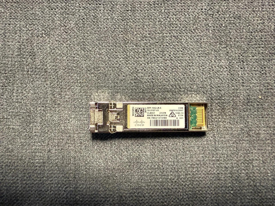 Cisco 10Gbps SFP -Transceiver-Module (SFP-10G-LR-S) - Bild 1 von 1