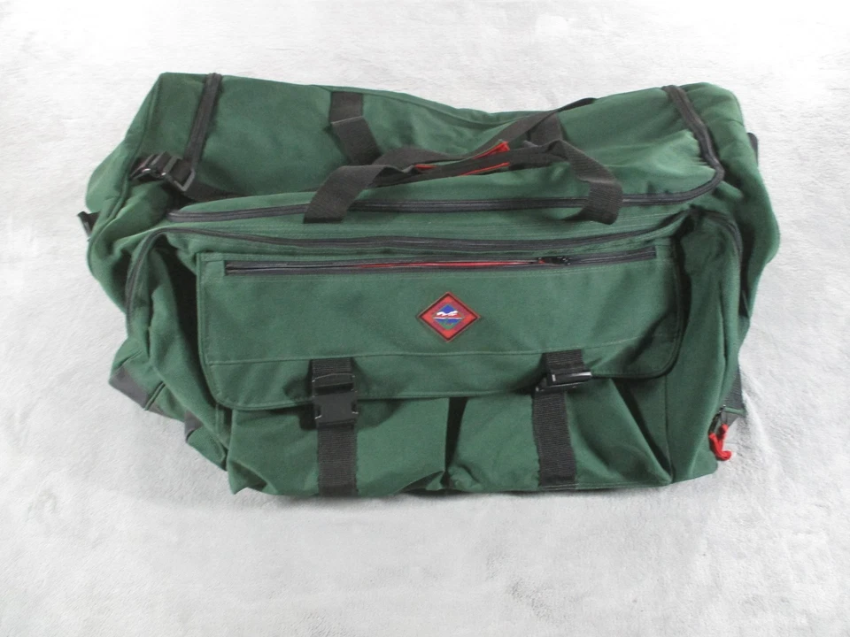 G.H. Bolso de Lona BASS Grande Viaje Auténtico Maine Gear Lona Equipo Exterior De Colección Foto 1 de 4