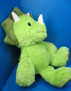 Triceratops Stuffed Animal Plush Green  2021 Wild For Style 17" - Picture 1 of 7