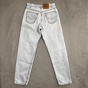 Vintage 90s Levis 555 Denim Jeans Herren 29x32* Relaxed Straight USA Made Thrashed - Bild 1 von 24