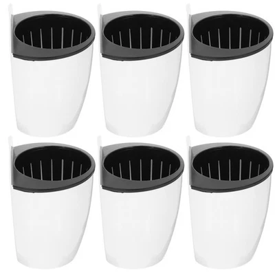 7pcs Indoor Self Watering Planter Hanging Flower Plant Pot Succulent Planter - Image 1 of 4