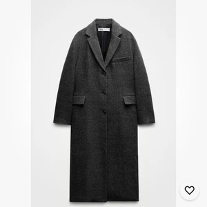 ZARA NEW  OVERSIZED 100% WOOL COAT ZW COLLECTION GREY 8092/727 SIZE XS/S - Picture 1 of 13