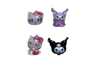 Hello Kitty and Kuromi Nail Charms~ 44 Pcs~4 Different Charms~New - Picture 1 of 3