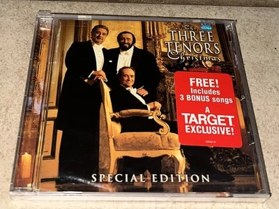 The Three Tenors Christmas Special Edition Target Exclusive CD Bonus Songs NEW - image 1 of 3