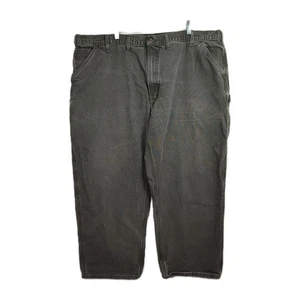 Carhartt Canvas Jeans Herren 46 x 30 Olivgrün Latzhose Fit S11M MOS - Bild 1 von 11