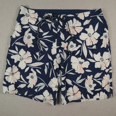Pantalones cortos de tabla de surf Patagonia Hydropeak para mujer talla 4 florales elásticos 8" Foto 1 de 4