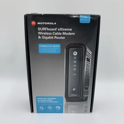 Motorola SBG6580 SURFboard eXtreme Wireless Cable Modem & Gigabit Router  - Image 1 of 4