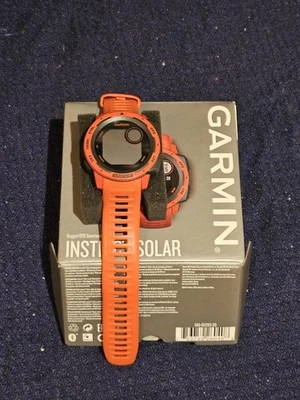 Garmin Instinct Solar, Flame Red / Rot, Outdoor-Uhr, in OVP - Bild 1 von 4