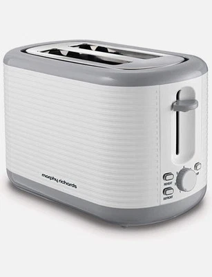 Morphy Richards Arc 2 Slice Toaster White NEW - Image 1 of 4