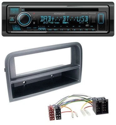 Kenwood MP3 Bluetooth DAB USB CD Autoradio für Fiat Croma (ab 2005) - Bild 1 von 4