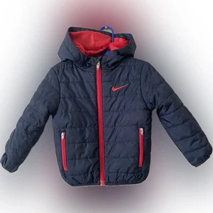 Nike Toddler Boys Hooded Puffer Jacket. Size 2T boys jacket with pockets - Picture 1 of 4