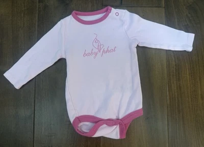 Bebé Phat Rosa Manga Larga Bebé Niñas Talla 3-6 Meses Infantil Foto 1 de 4
