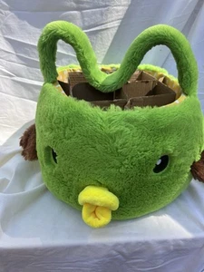 Jumbo Größe Plüsch Osterkorb 15,5 Zoll Erwachsene/Kinder/Kind grün NEU - Bild 1 von 7