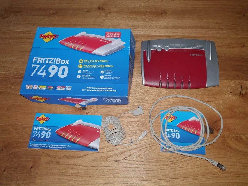 AVM FRITZ!Box 7490 WLAN Router - Bild 1 von 1