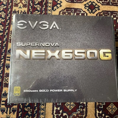 EVGA SuperNOVA NEX650 G 80 Plus GOLD 650W Fully Modular Power Supply Brand New - Image 1 of 4