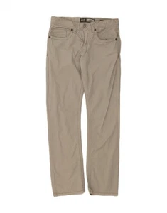 BKE Mens Jake Straight Casual Trousers W30 L32 Grey Cotton AP05 - Picture 1 of 3