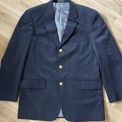 Blazer De Colección Gerald Austin Lana Náutico Botones Dorados Clásico Preppy Academia 40R Foto 1 de 4
