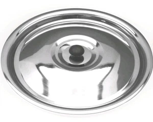 Gulaschkessel-Deckel Edelstahl Topfdeckel 46cm Suppentopf Kochtopfdeckel - Bild 1 von 3