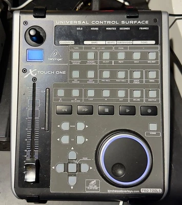 Behringer X-Touch One Control Surface, 3D Printed Stand & Pro Tools Overlay - Image 1 of 4